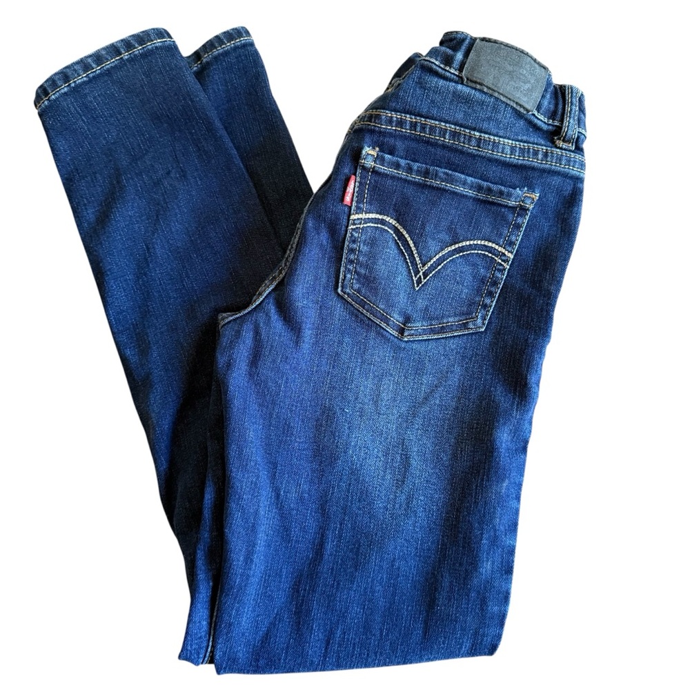 Levi's Girls Dark Blue Super Skinny Jeans size 10